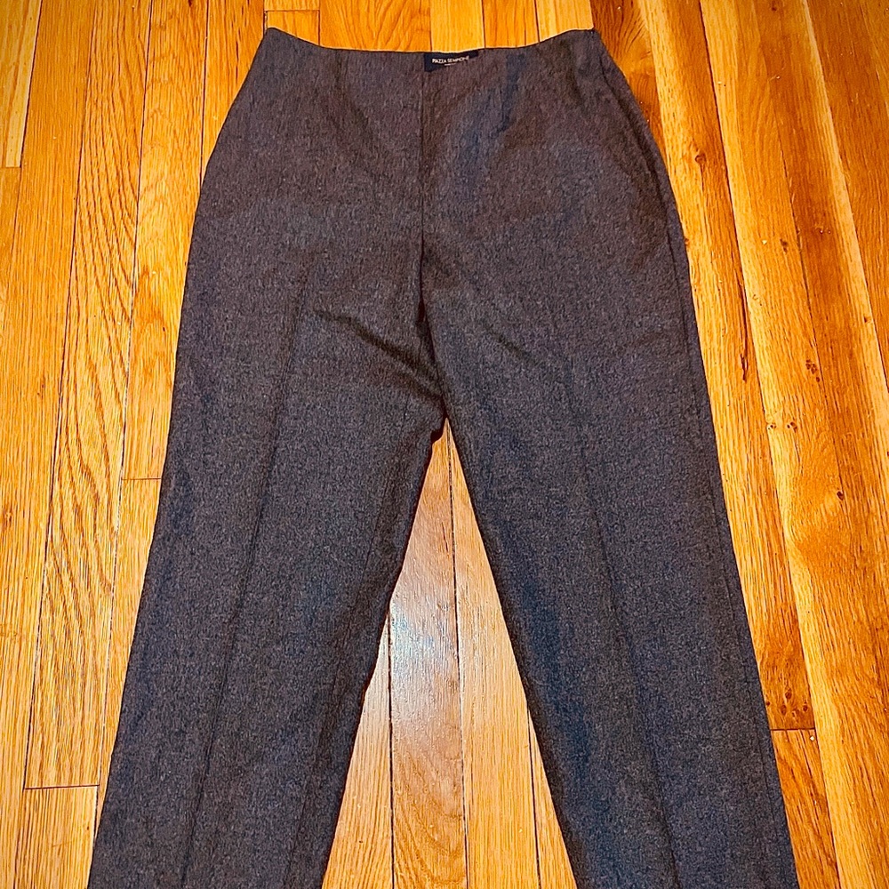 Chic Italian made charcoal grey work pants 💜🤍💙